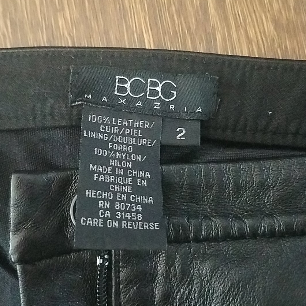Bcbg Maxazria Leather Pants - image 6